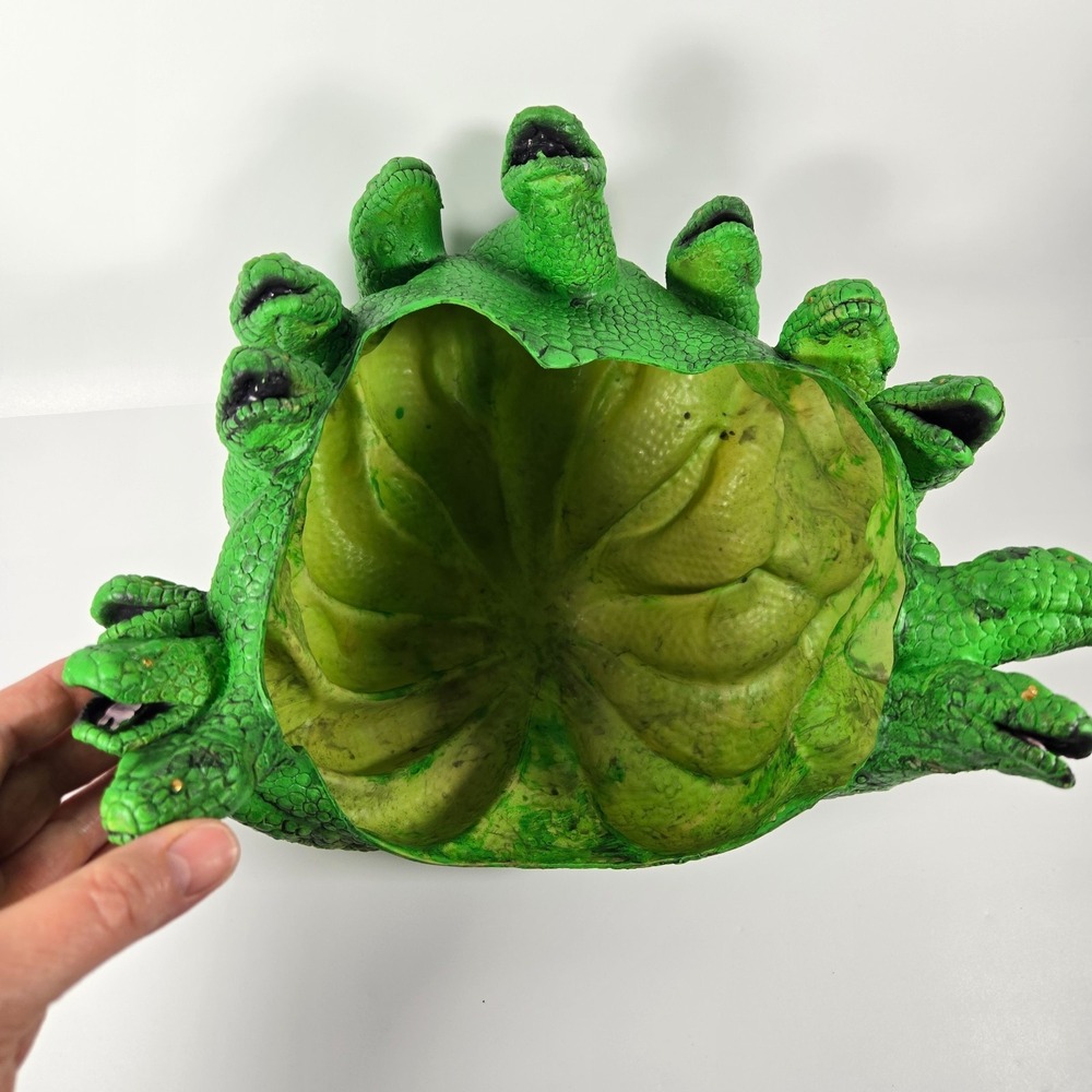 Vintage Rubies Medusa Snakes Head Cover Green Halloween Costume Mask Illusions - Picture 8 of 16